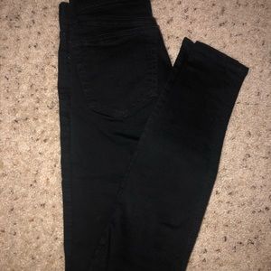 black topshop jamie jeans